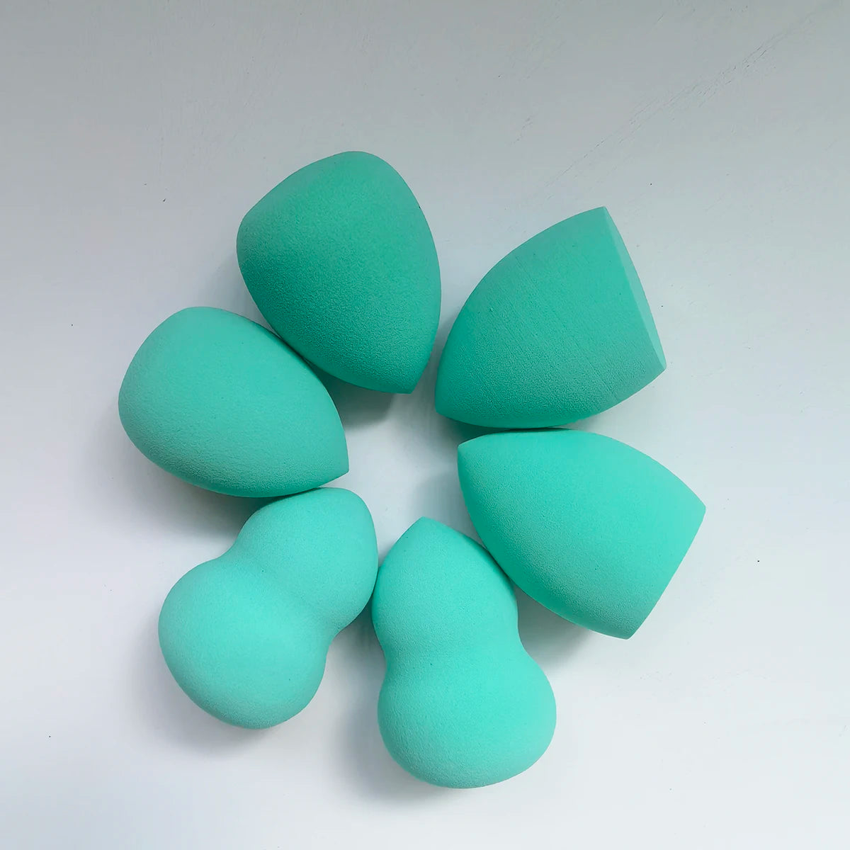6pcs Blender Beauty Egg For Face Cream And Powder Concealer Powder Makeup Machine Makeup Tools AccessoriesMakeup Eggs Wholesale