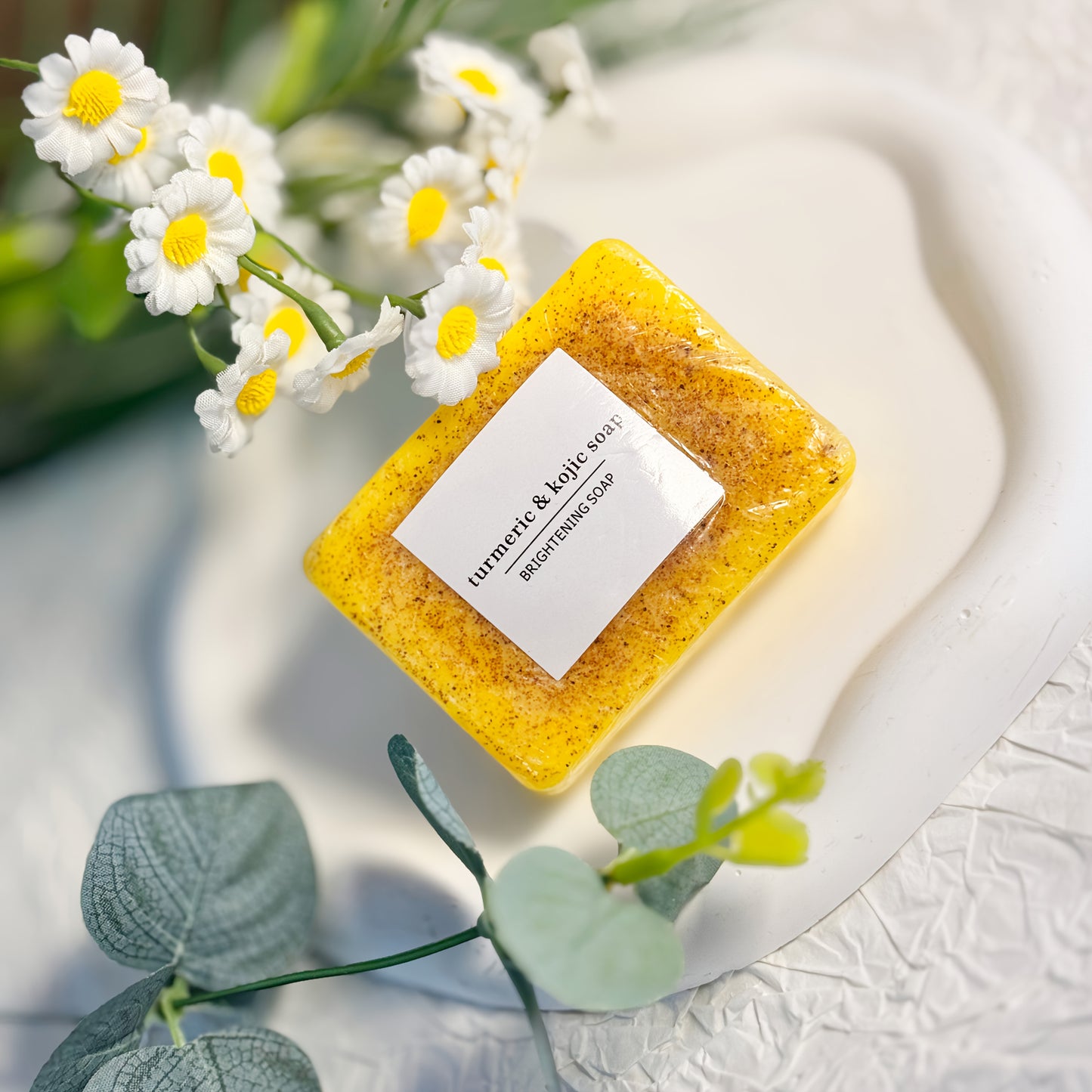 10/15Pack Turmeric & Soap Set - 100g Each, Alcohol-Free Skincare for Face & Body, Ideal for All Light Beige Types - Perfect Gift