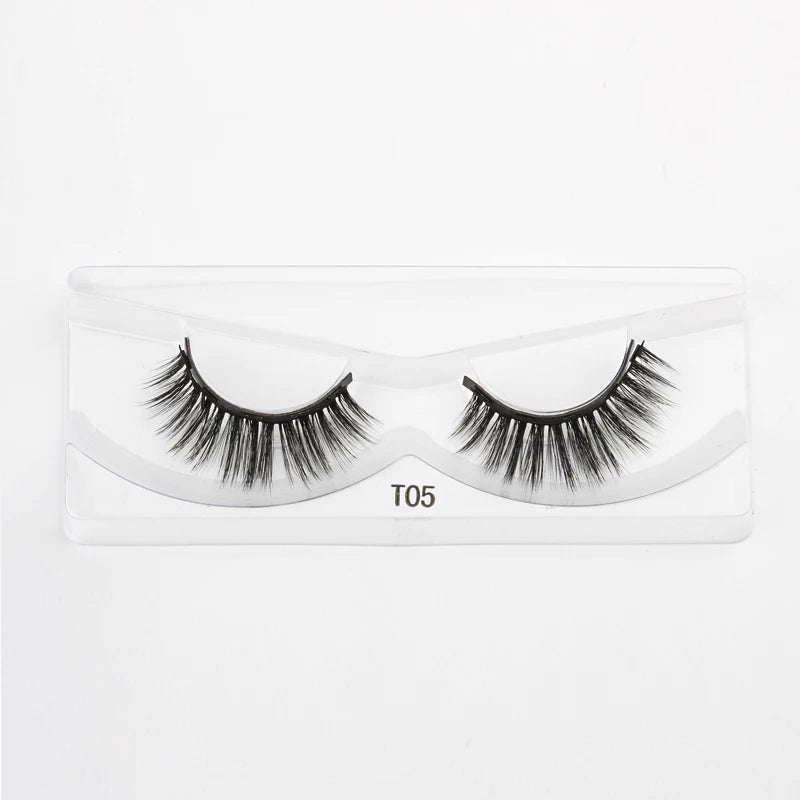 Magnetic Eyelashes 3D Mink Eyelashes Magnetic Eyeliner Magnetic 3D Lash Short False Lashes Lasting Handmade Eyelash Makeup Tools