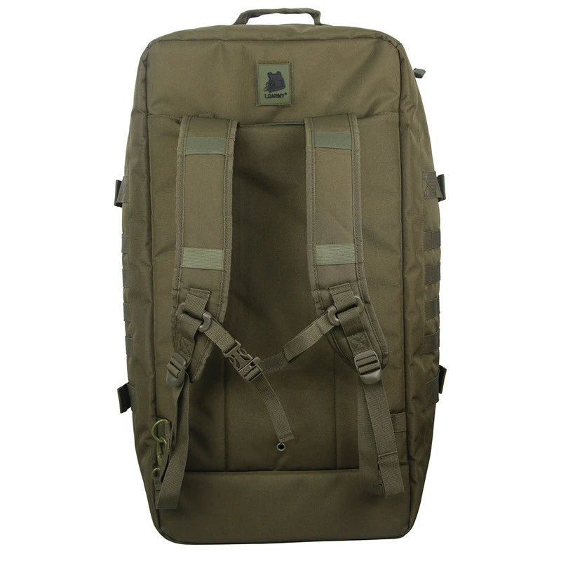 LQARMY 30L 50L 80L Outdoor Mountaineering Bag Molle Tactical Backpack Large Duffel Bag Hiking Camping Travel Bags