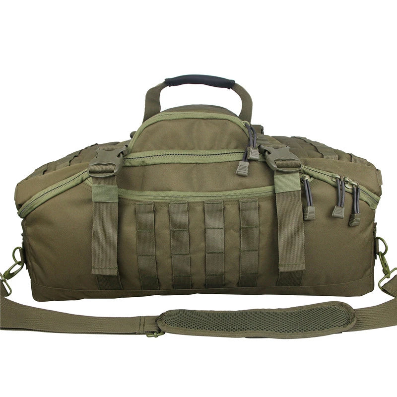 LQARMY 30L 50L 80L Outdoor Mountaineering Bag Molle Tactical Backpack Large Duffel Bag Hiking Camping Travel Bags