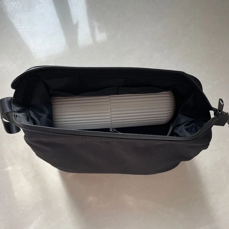 Double Layer Men Large-capacity Toiletrie Bag Women Travel Cosmetic Makeup Kit Waterproof Dry and Wet Separation Storage Bags