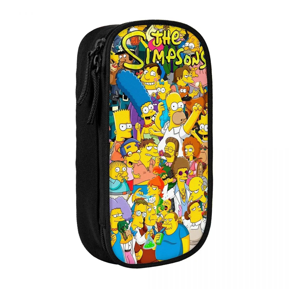 The S-Simpsoned Pencil Case Fun Pen Bag for Student Large Storage Students School Zipper Pencil Box