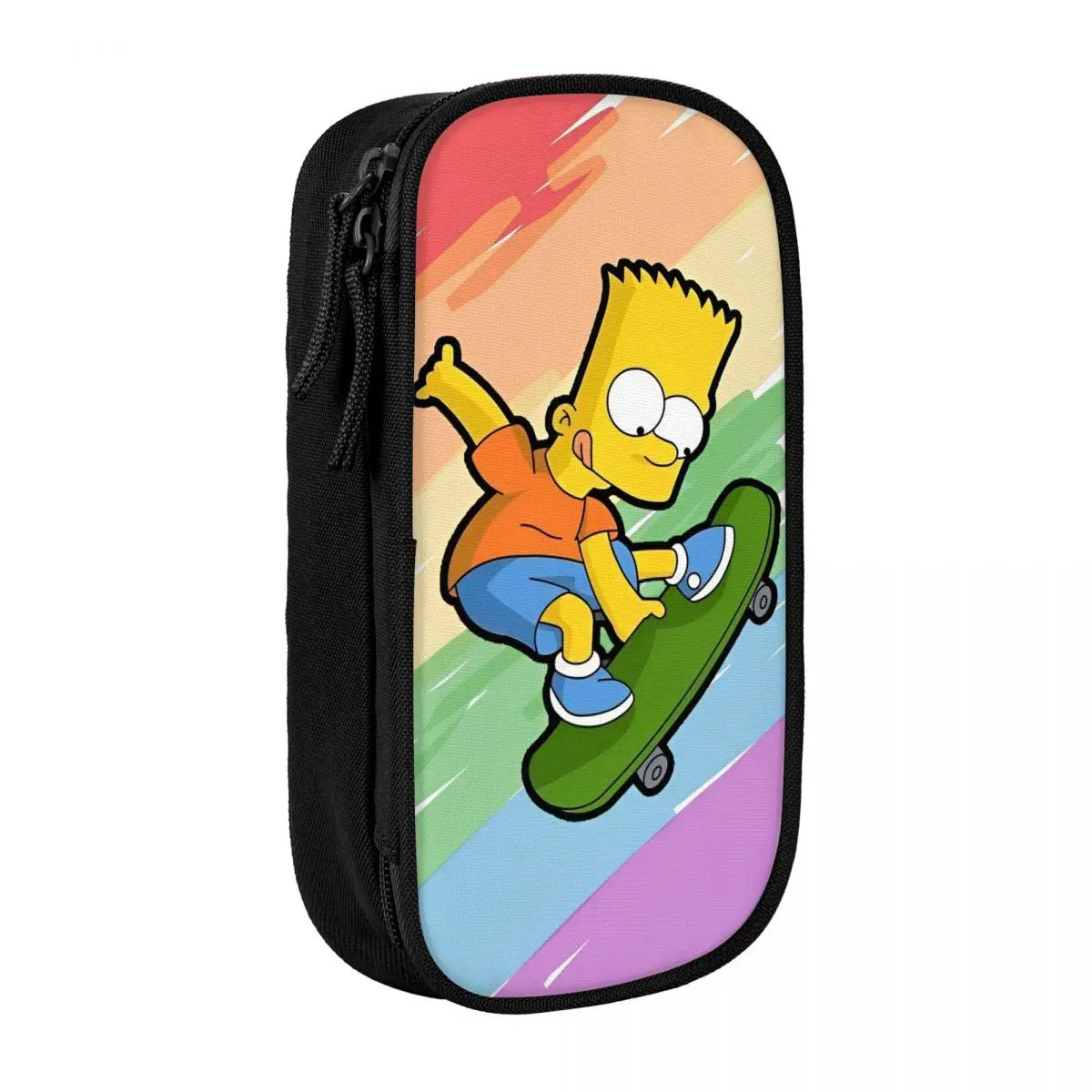 The S-Simpsoned Pencil Case Fun Pen Bag for Student Large Storage Students School Zipper Pencil Box