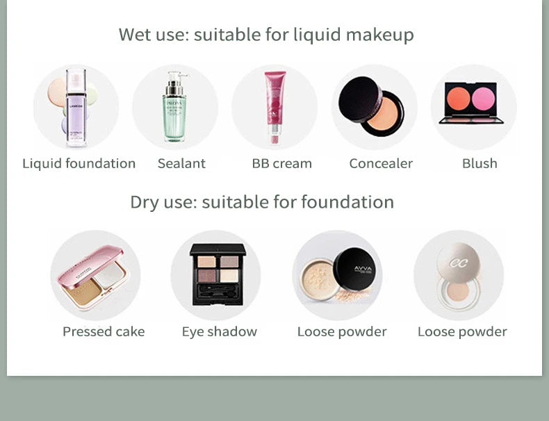 6pcs Blender Beauty Egg For Face Cream And Powder Concealer Powder Makeup Machine Makeup Tools AccessoriesMakeup Eggs Wholesale