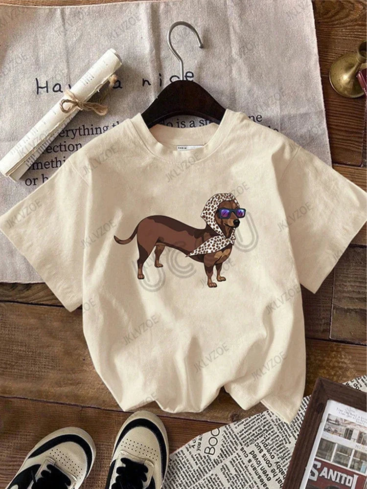 Summer Sporty T-Shirts Lip Printed Female Clothing Short Sleeve O-neck Tees Funny Women T Shirt Vintage Unisex Tops