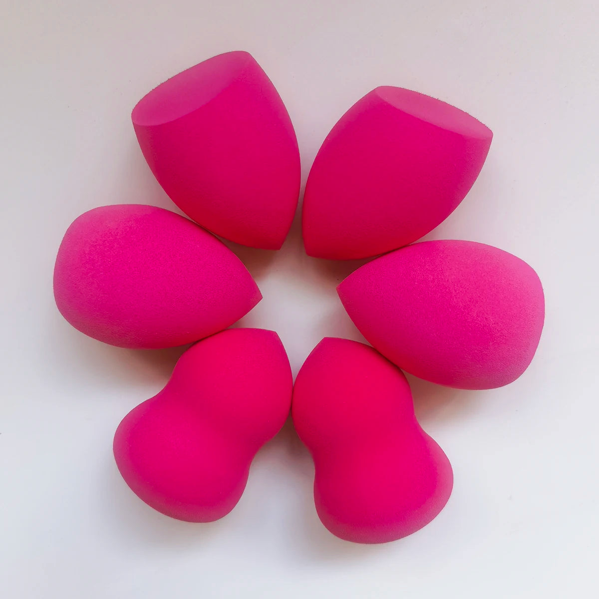 6pcs Blender Beauty Egg For Face Cream And Powder Concealer Powder Makeup Machine Makeup Tools AccessoriesMakeup Eggs Wholesale