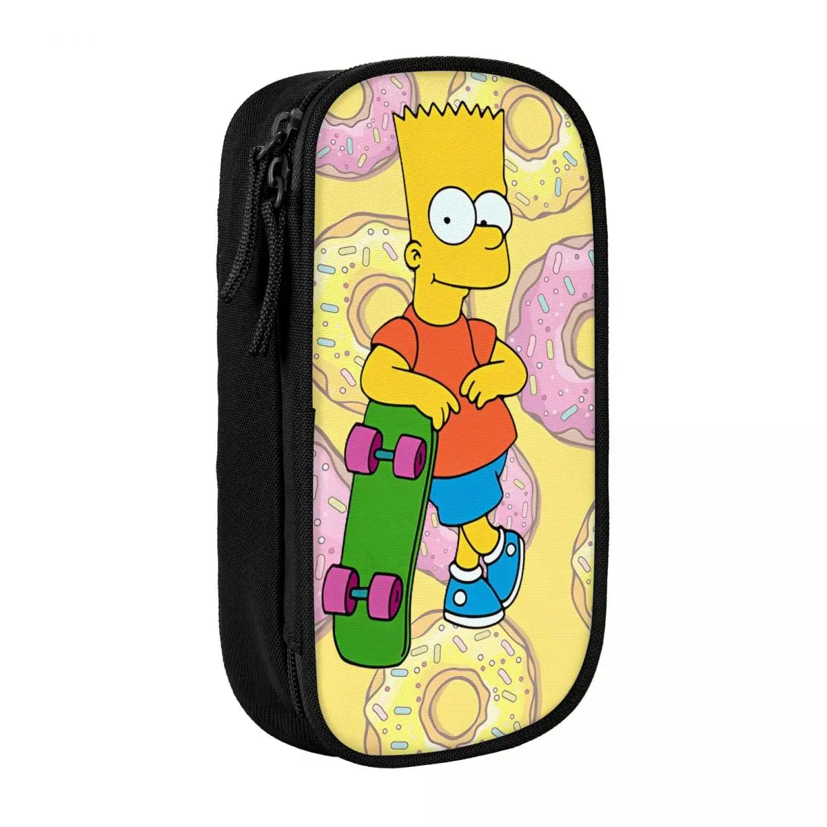 The S-Simpsoned Pencil Case Fun Pen Bag for Student Large Storage Students School Zipper Pencil Box