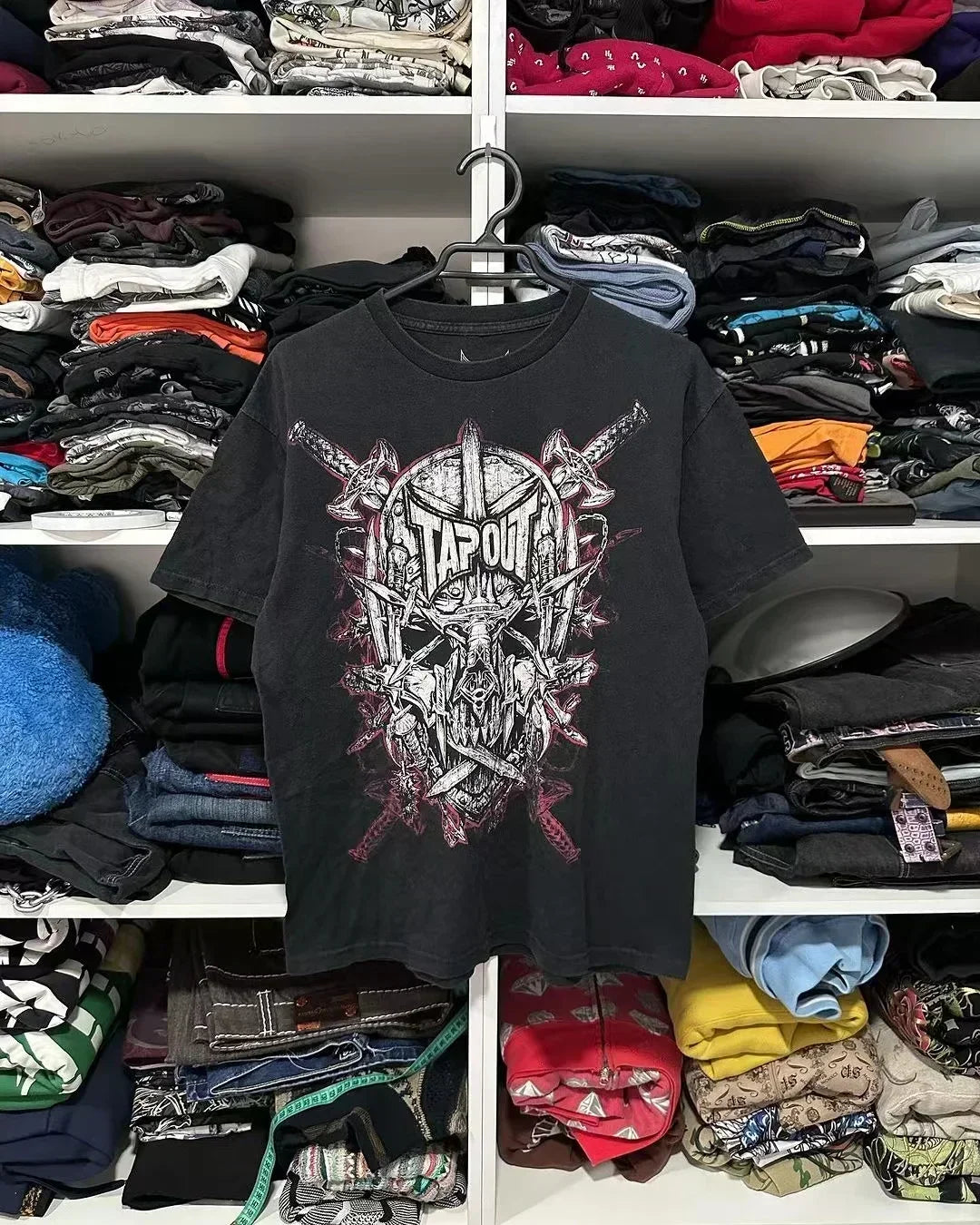 Harajuku Retro Casual Summer T shirt Female Hip Hop Elite Aesthetic Skull Pattern T shirt Gothic Cross Shirt For Men And Women