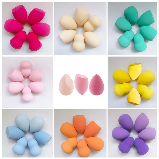 6pcs Blender Beauty Egg For Face Cream And Powder Concealer Powder Makeup Machine Makeup Tools AccessoriesMakeup Eggs Wholesale