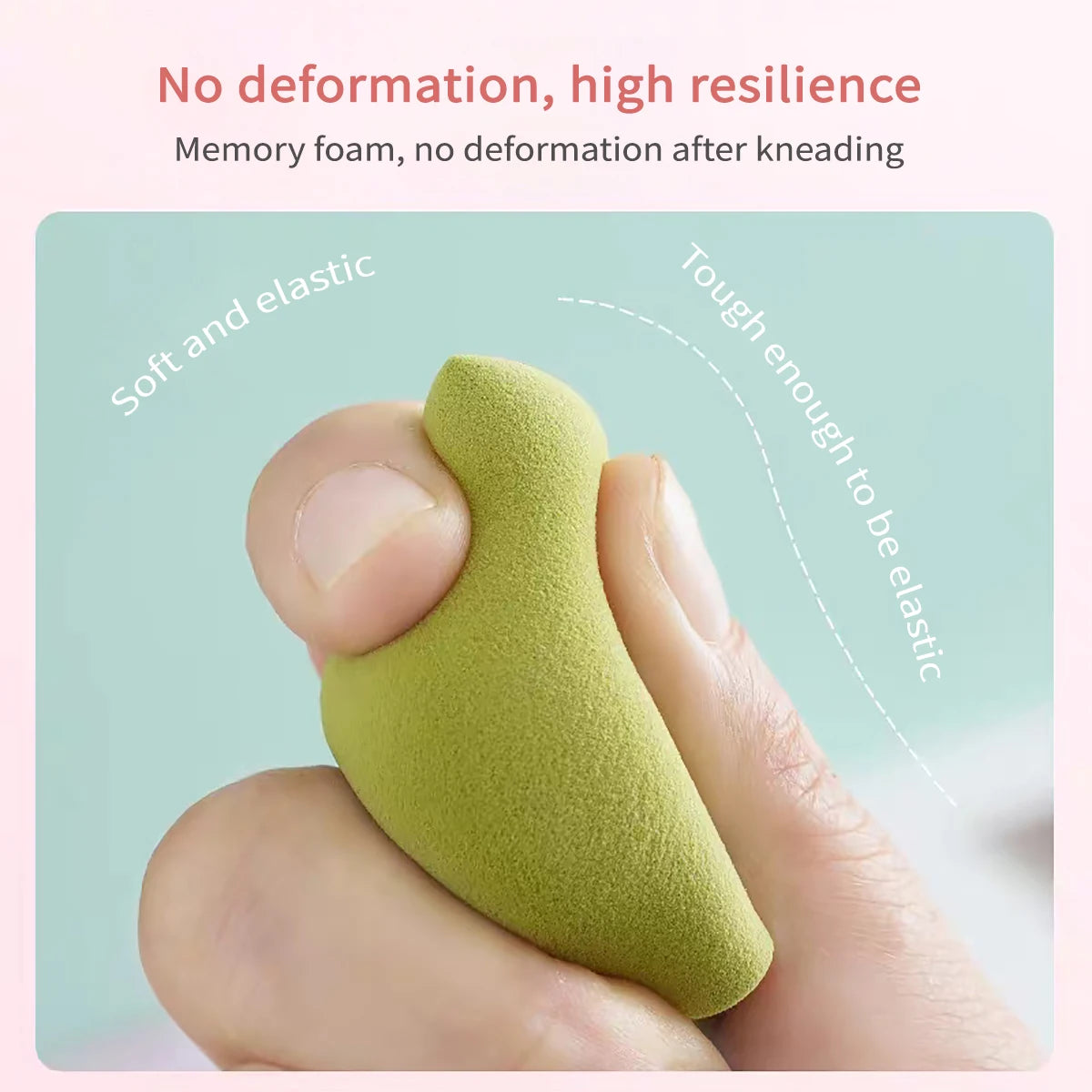 6pcs Blender Beauty Egg For Face Cream And Powder Concealer Powder Makeup Machine Makeup Tools AccessoriesMakeup Eggs Wholesale
