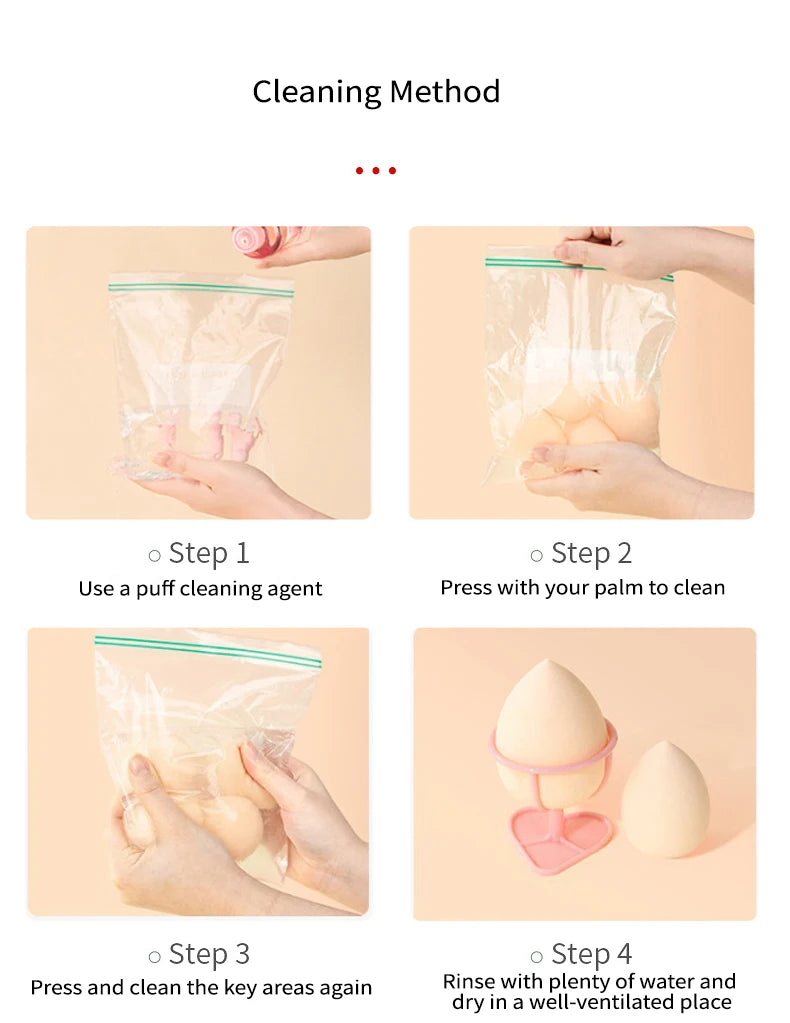 6pcs Blender Beauty Egg For Face Cream And Powder Concealer Powder Makeup Machine Makeup Tools AccessoriesMakeup Eggs Wholesale