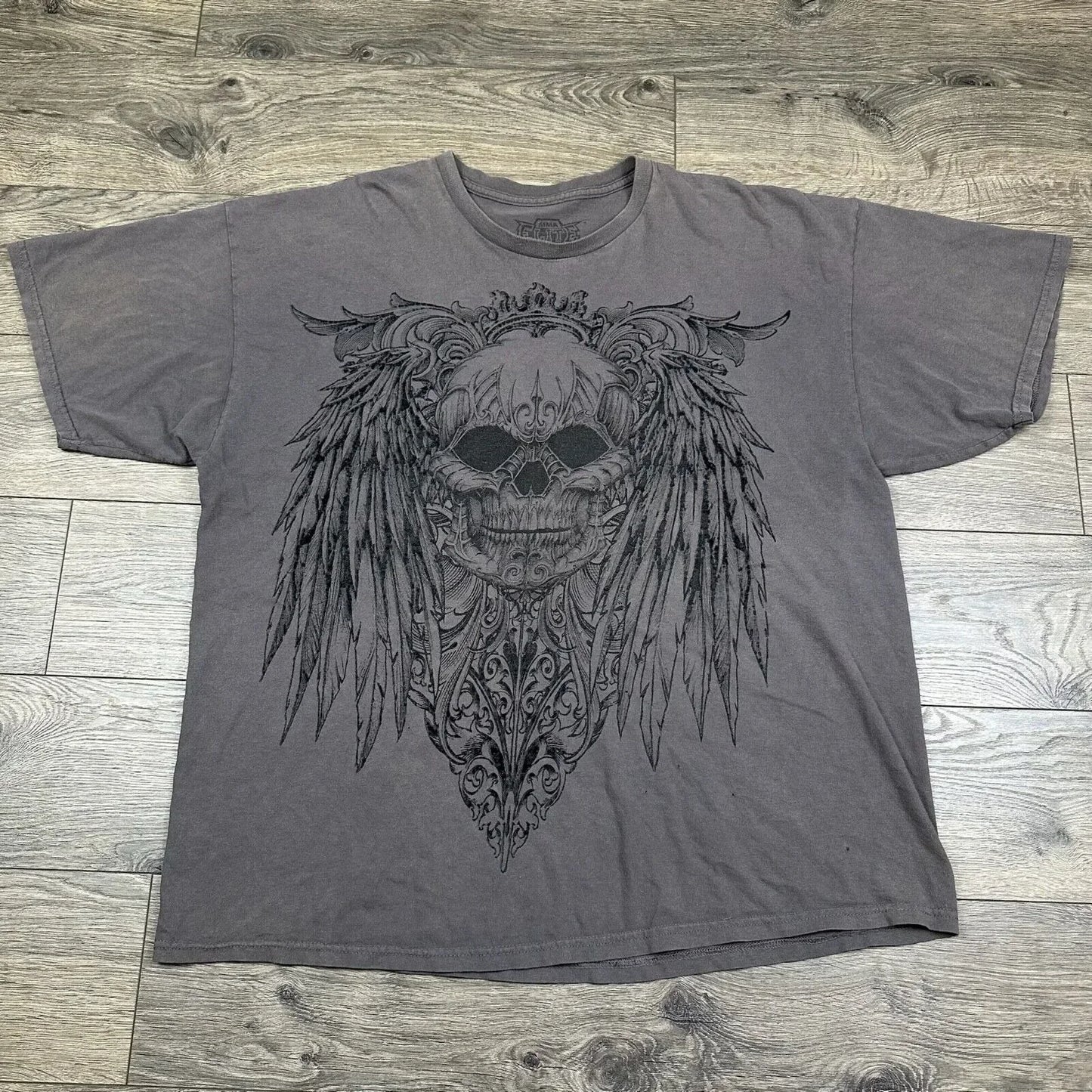 Harajuku Retro Casual Summer T shirt Female Hip Hop Elite Aesthetic Skull Pattern T shirt Gothic Cross Shirt For Men And Women
